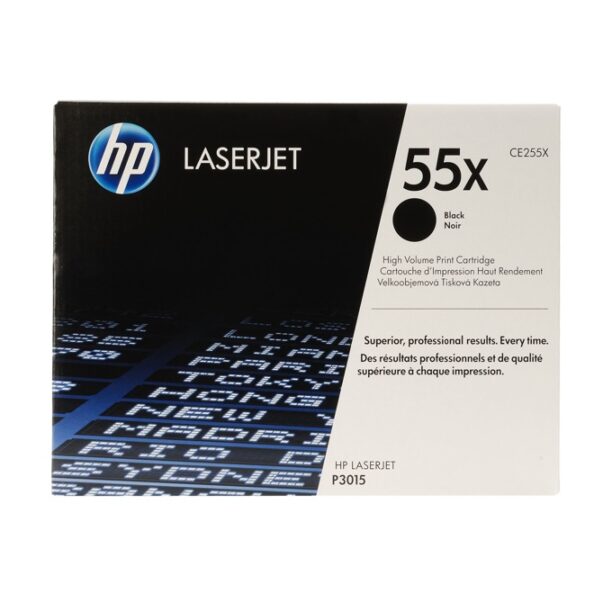 КАСЕТА ЗА HP LASER JET P3015 - Black - P№ CE255X - заб.: 12500 брой копия цена