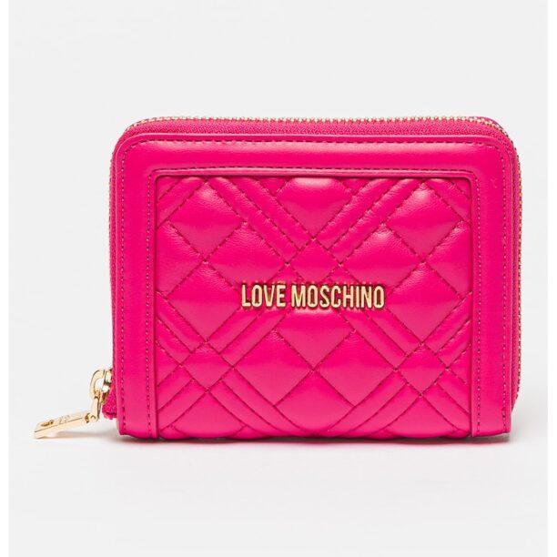 Капитонирано портмоне от еко кожа Love Moschino