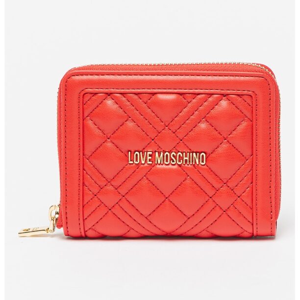 Капитонирано портмоне от еко кожа Love Moschino