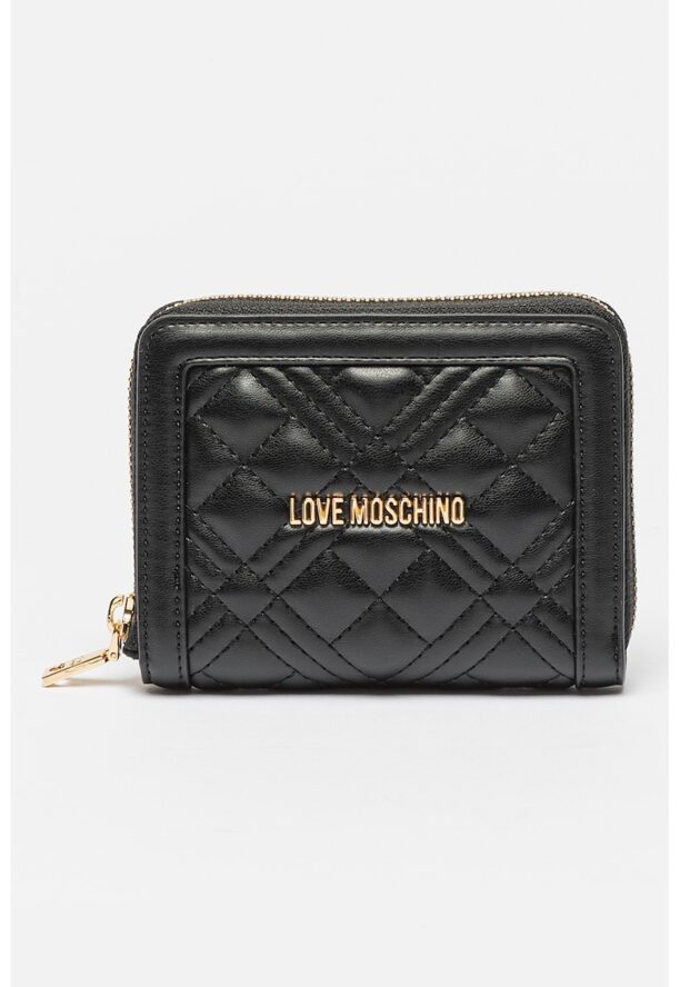 Капитонирано портмоне от еко кожа Love Moschino