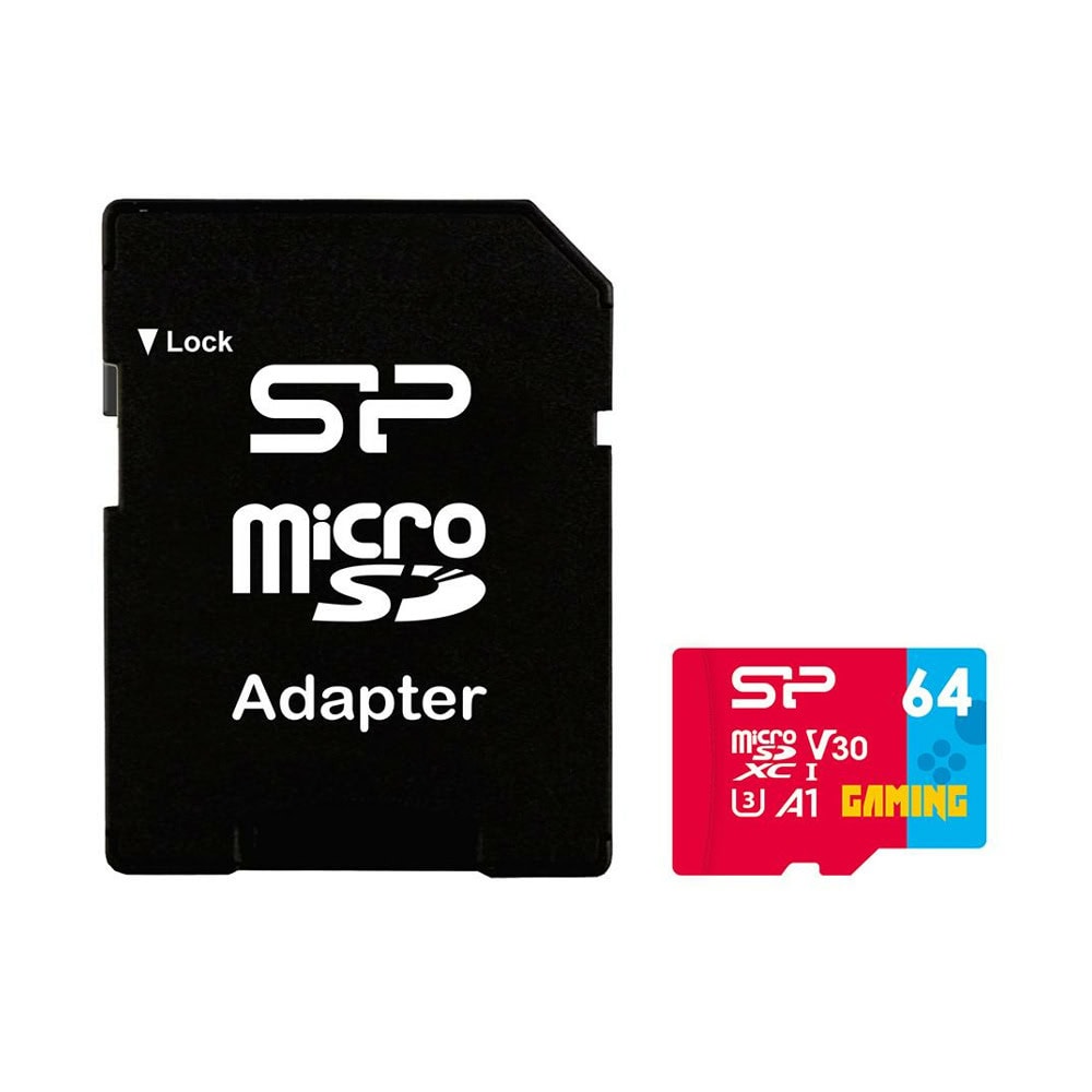 Карта памет 64GB microSDHC с адаптер