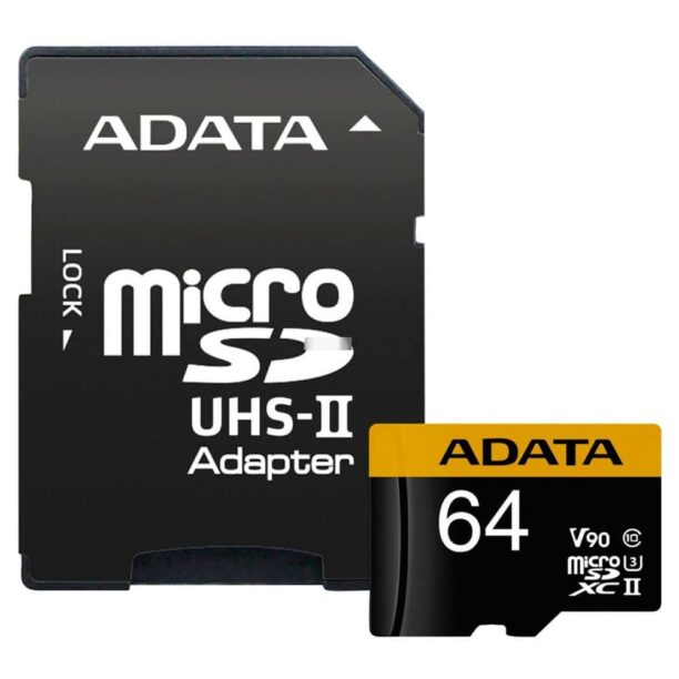 Карта памет 64GB microSDXC с адаптер