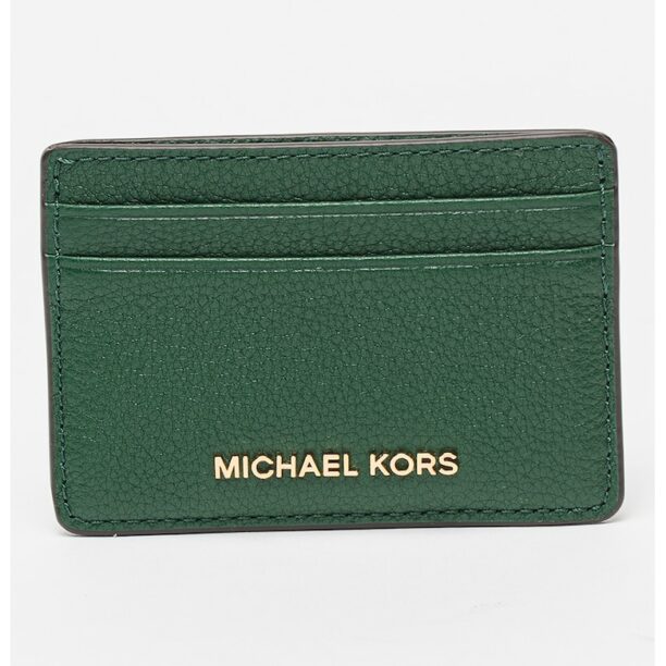 Кожен калъф за карти Jet Set Michael Kors