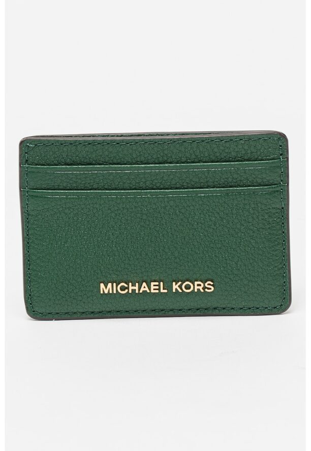 Кожен калъф за карти Jet Set Michael Kors