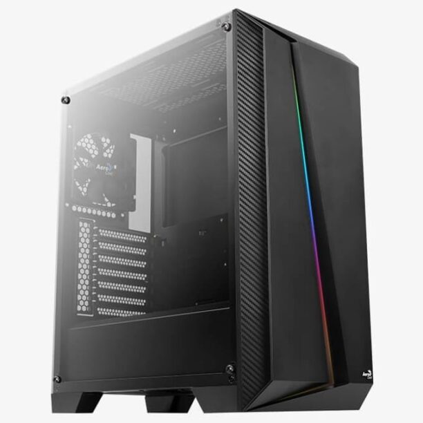 Кутия Aerocool Cylon Pro Tempered Glass (Pro-G-BK-v2)