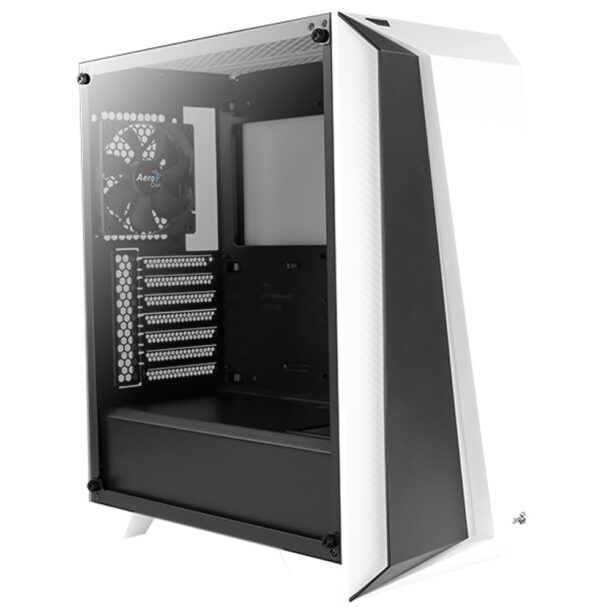 Кутия Aerocool Cylon Pro Tempered Glass White (Pro-G-WT-v2)