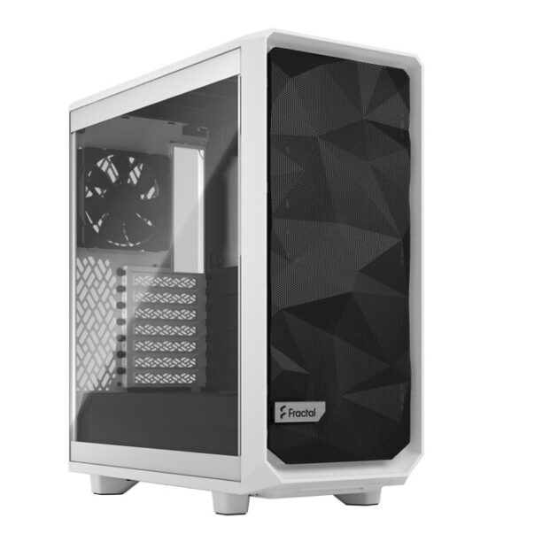 Кутия Fractal Design Meshify 2 Compact White TG Clear Tint