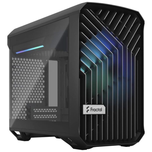 Кутия Fractal Design Torrent Nano Black RGB TG Light Tint