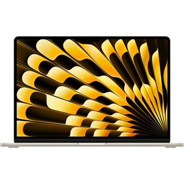 Лаптоп Apple MacBook Air 15.3 M3 (MC9F4ZE/A)(Starlight)