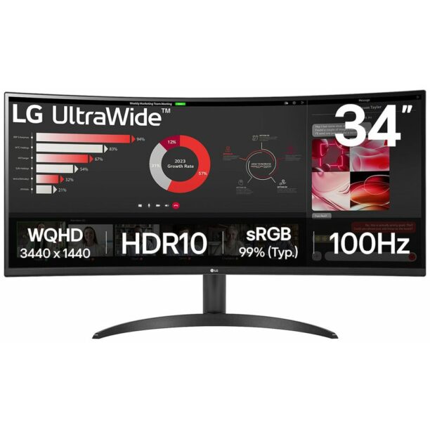 Монитор LG 34WR50QK-B