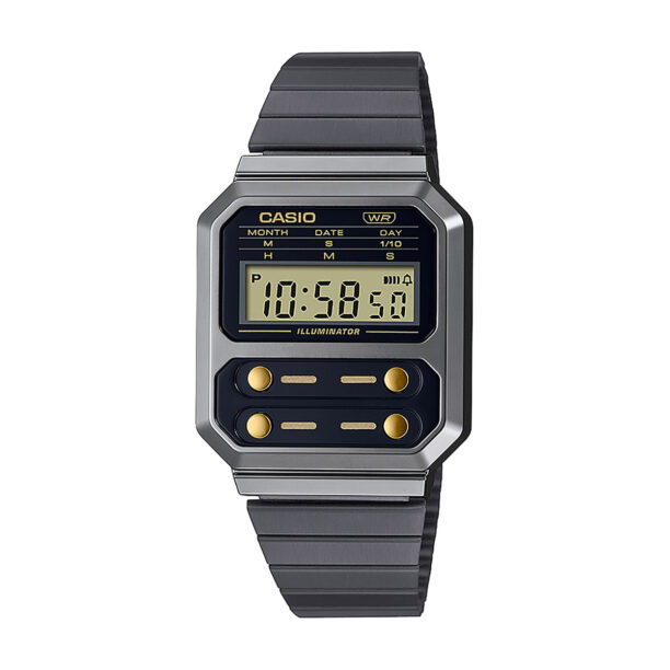 Оригинален Дамски Часовник Casio A100WEGG-1A2EF