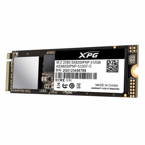 Памет SSD 512GB A-Data XPG SX8200 Pro (ASX8200PNP-512GT-C)