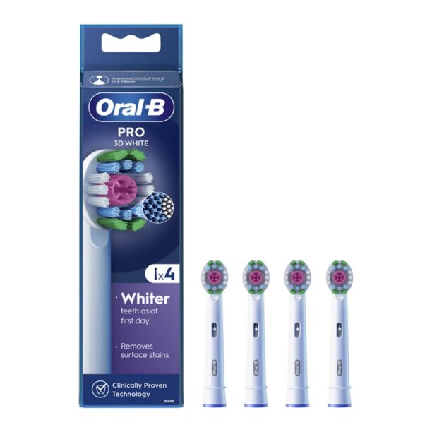 Резервни глави Oral-B Pro 3D White