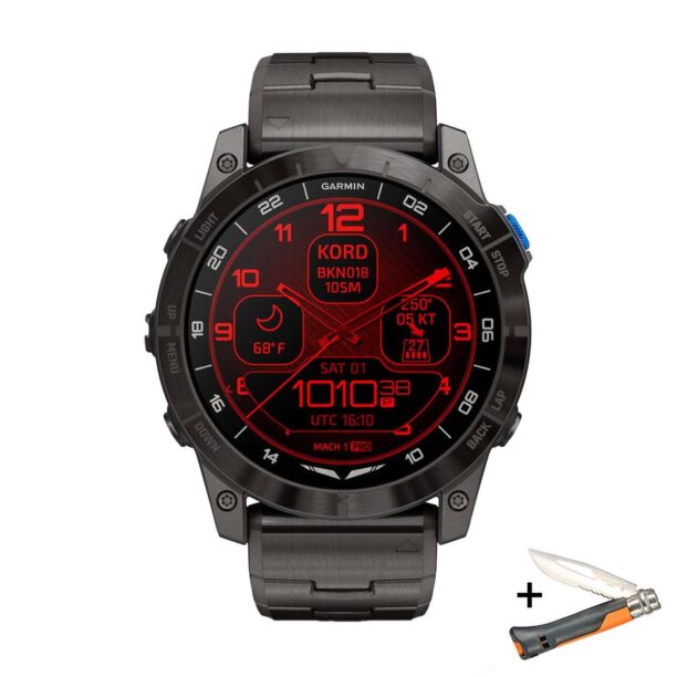 Оригинален Мъжки Смарт часовнк Garmin D2 Mach 1 Pro Aviator 010-02804-81