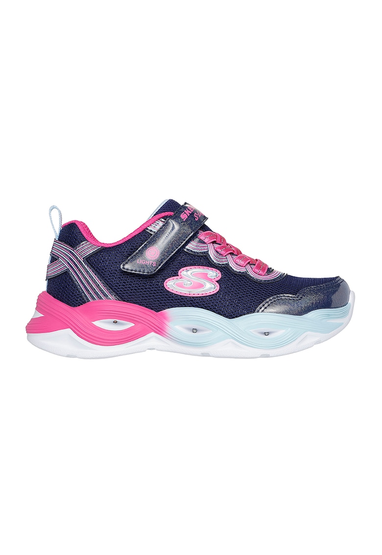 Спортни обувки S-Lights Twisty Glow с LED светлини и велкро Skechers