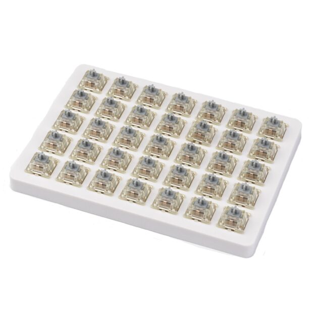 Суичове за механична клавиатура Keychron Cherry MX Silver RGB Switch Set 35 броя