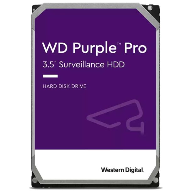 Твърд диск 18TB Western Digital Purple Pro Surveillance (WD181PURP)