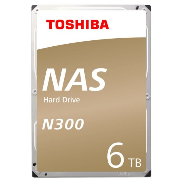 Твърд диск 6TB Toshiba N300 (HDWG460UZSVA)