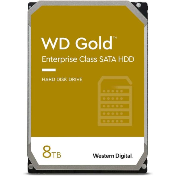 Твърд диск 8TB Western Digital Gold Enterprise WD8005FRYZ