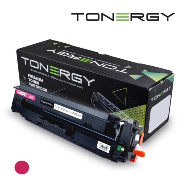 Тонер касета за Canon Satera LBP-660 Series/i-SENSYS LBP-660 Series/i-SENSYS MF 740 Series/imageCLASS LBP-664 Cx - Magenta - CRG055H-M - Tonergy - Неоригинална