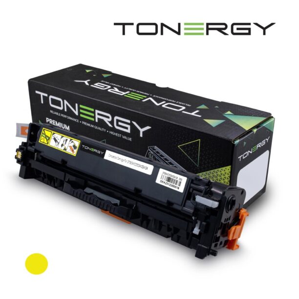 Тонер касета за HP Color LaserJet CM 2320 Series/CP 2020 Series/Pro 300 Series/Pro 400 Series - Yellow - CF382A - Tonergy - Неоригинална