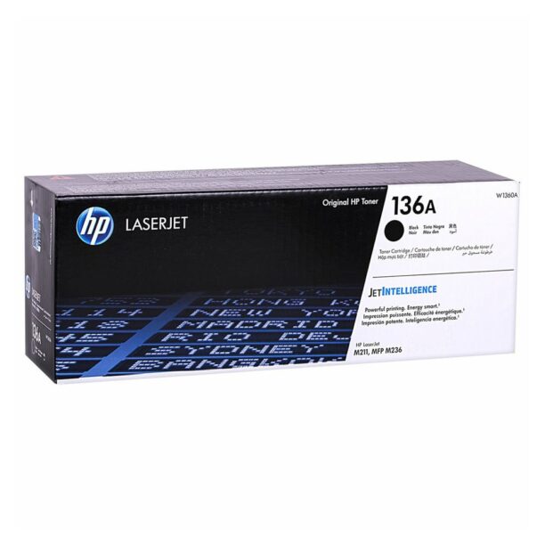 Тонер касета за HP LaserJet M209 Series/M211 Series/MFP M233 Series/MFP M234 Series/MFP M236 Series - Black - W1360A - HP 136A - Оригинална