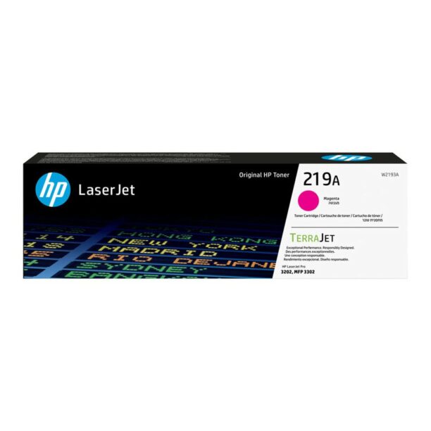 Тонер касета за HP LaserJet Pro 3201-3204/3288/3302 - Magenta - W2193A - HP 219A - Оригинална