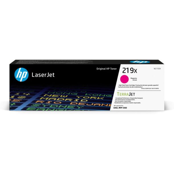 Тонер касета за HP LaserJet Pro 3201-3204/3288/3302 - Magenta - W2193X - HP 219X - Оригинална