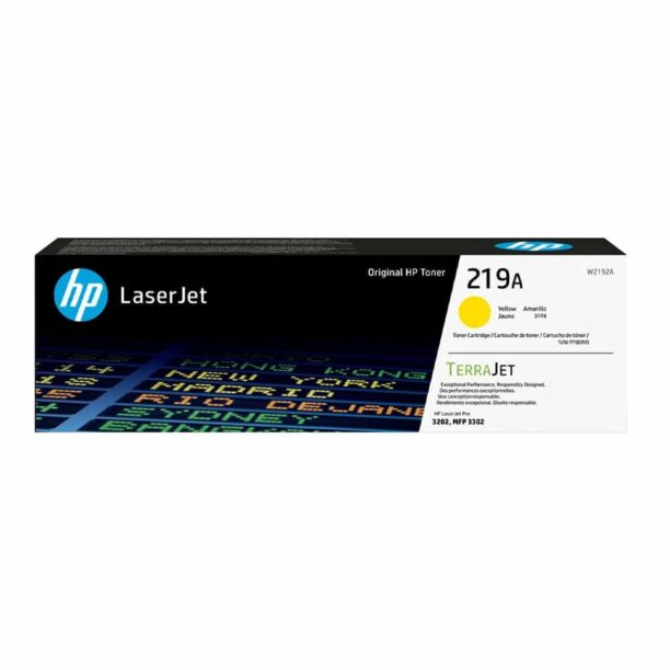 Тонер касета за HP LaserJet Pro 3201-3204/3288/3302 - Yellow - W2192A - HP 219A - Оригинална