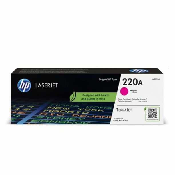 Тонер касета за HP LaserJet Pro 4202/4302 - Magenta - W2203A - HP 220A - Оригинална