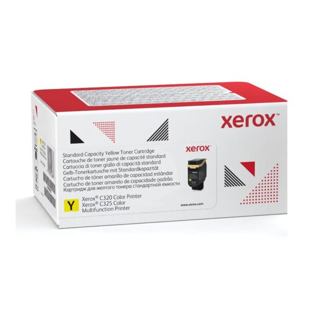 Тонер касета за Xerox C320/C325 - Yellow - 006R04826 - Xerox - Оригинална