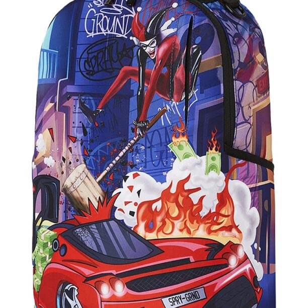 Унисекс раница с шарка на Harley Quinn Sprayground