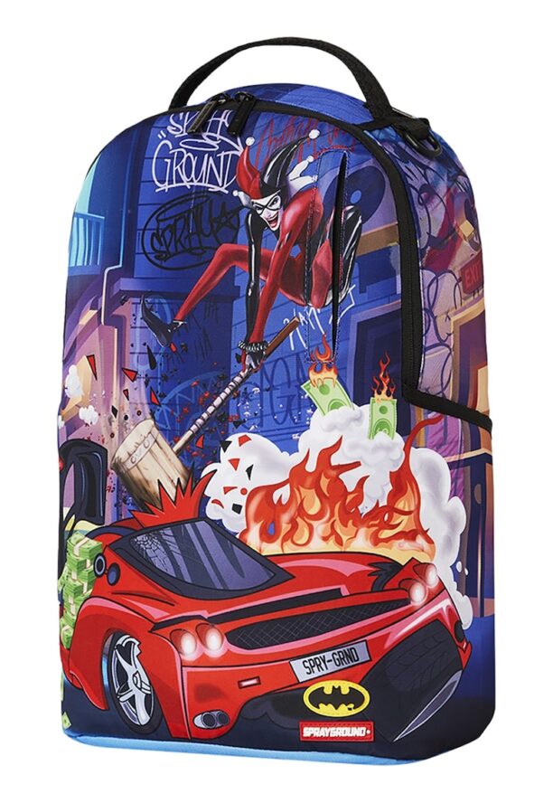 Унисекс раница с шарка на Harley Quinn Sprayground