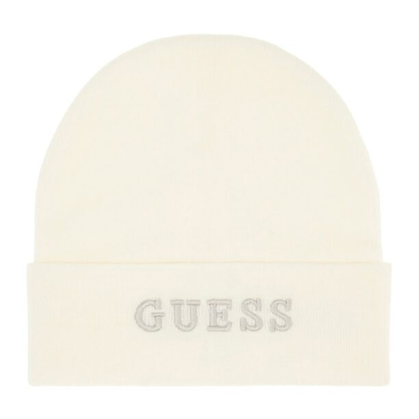 Фино плетена шапка с бродирано лого GUESS