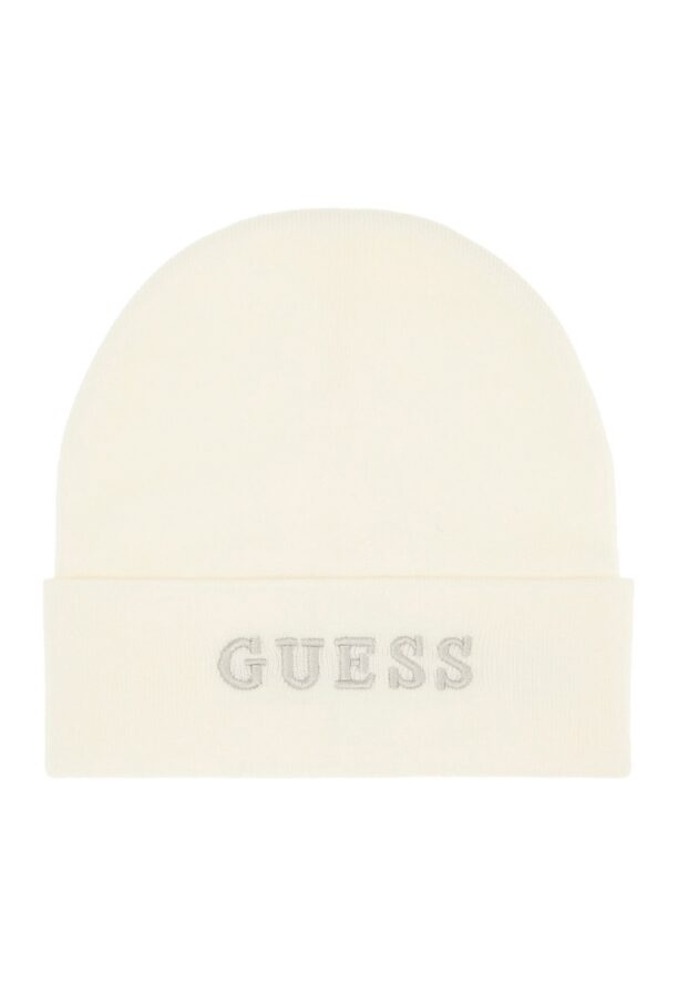 Фино плетена шапка с бродирано лого GUESS