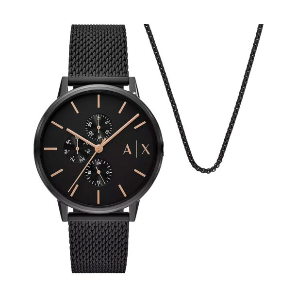 Оригинален Мъжки Часовник Armani Exchange Cayde AX7162SET