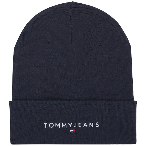 Шапка от органичен памук Linear с лого Tommy Jeans