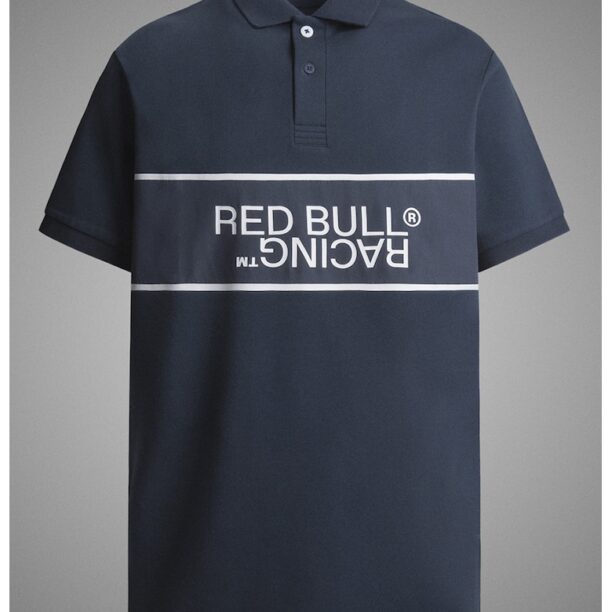 Pepe Jeans London - Тениска с яка и лого Red Bull Racing by Pepe Jeans London