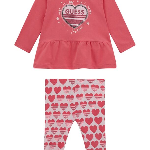 Блуза и десениран клин GUESS KIDS