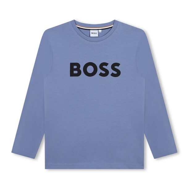 Блуза с лого BOSS Kidswear