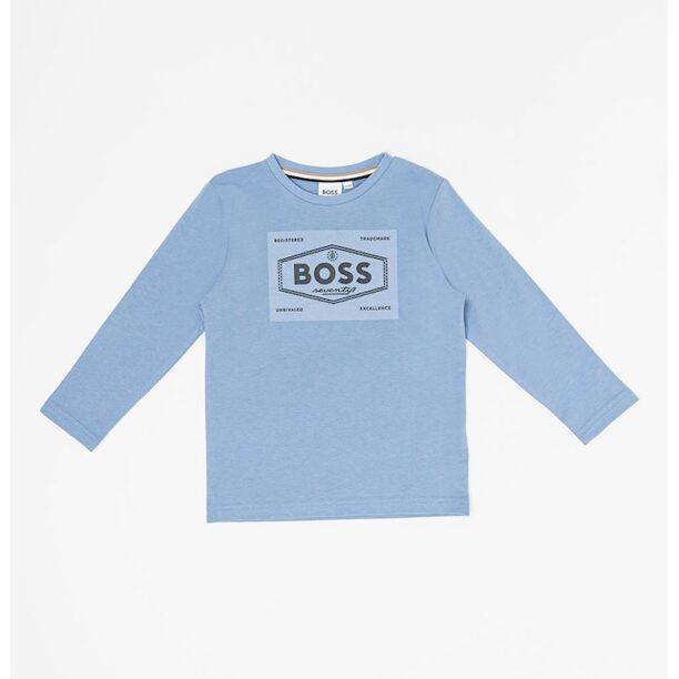 Блуза с лого BOSS Kidswear