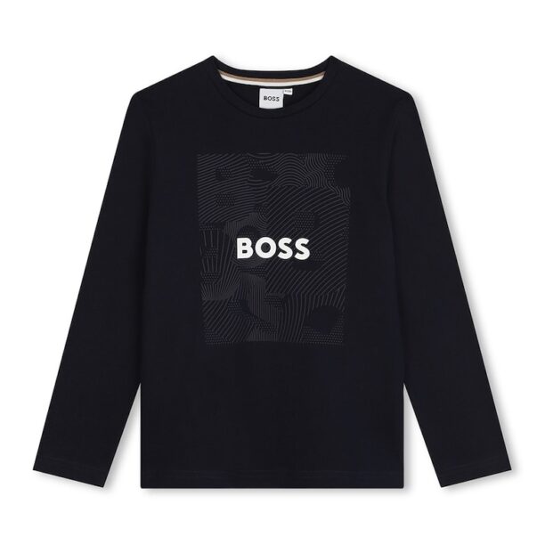 Блуза с лого BOSS Kidswear