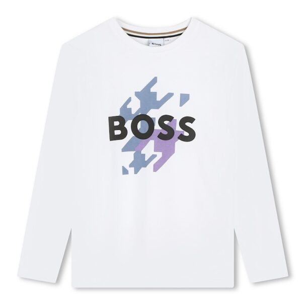 Блуза с лого BOSS Kidswear