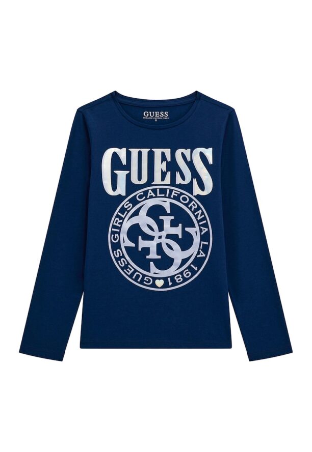 Блуза с памук с лого GUESS KIDS