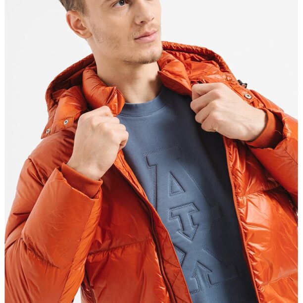 Ватирано зимно яке с качулка ARMANI EXCHANGE