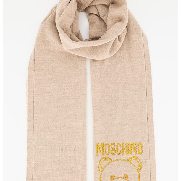 Вълнен шал с лого Moschino