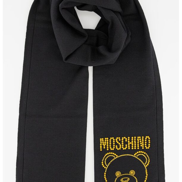 Вълнен шал с лого Moschino