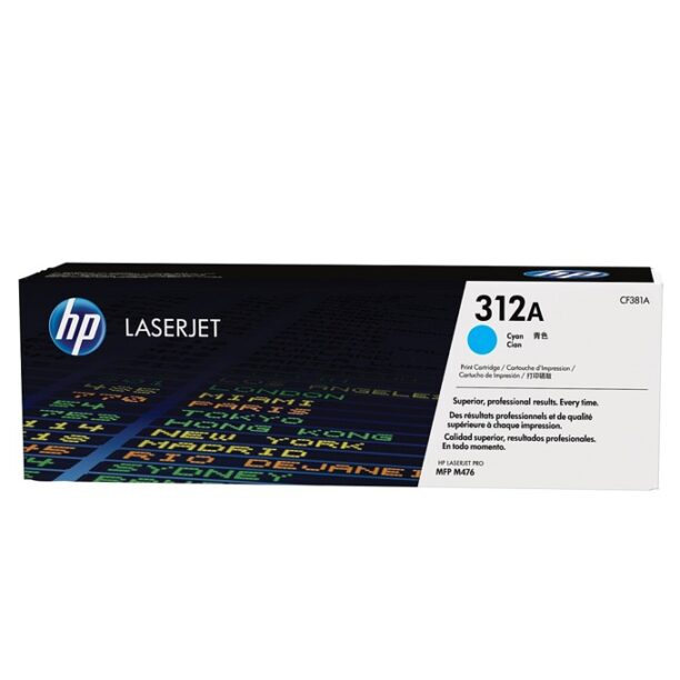 КАСЕТА ЗА HP Color LaserJet Pro MFP M476dn/M476nw/M476dw - /312A/ - Cyan - P№ CF381A - Заб.: 2700k цена