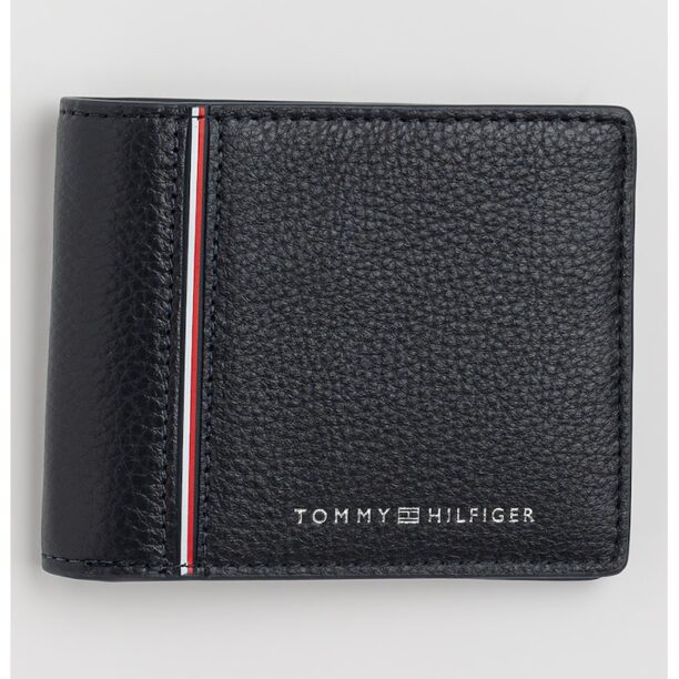 Кожен портфейл Business Corporate с двойно прегъване Tommy Hilfiger