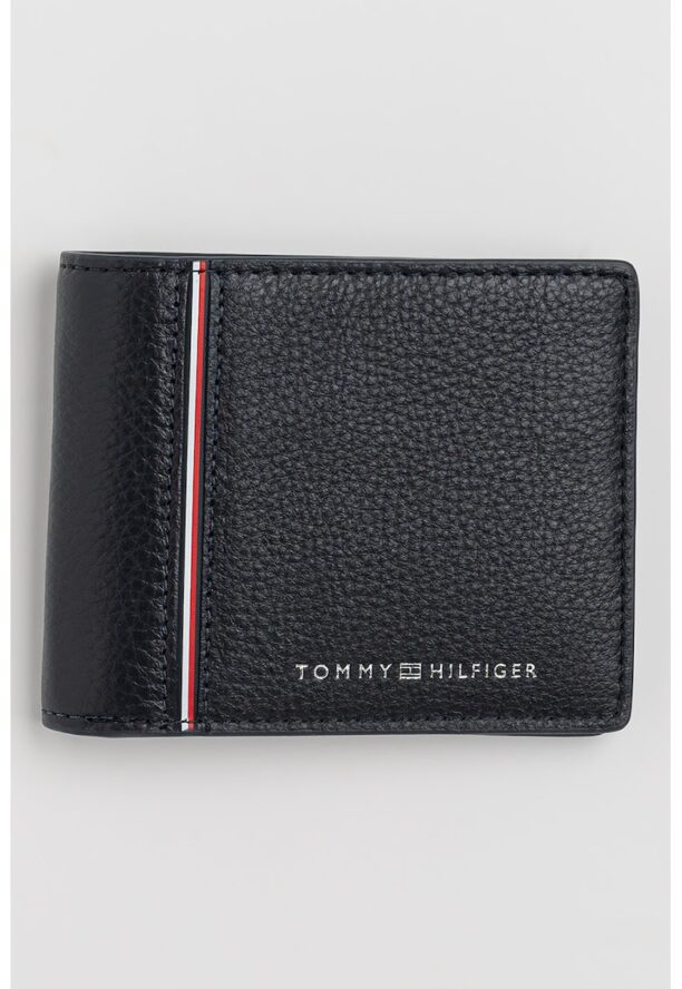 Кожен портфейл Business Corporate с двойно прегъване Tommy Hilfiger